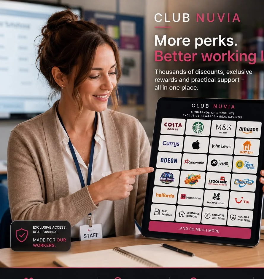 Club Nuvia rewards and benefits platform for contractors and workers